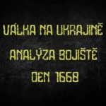 Válka na Ukrajině — analýza bojiště, den 1668.